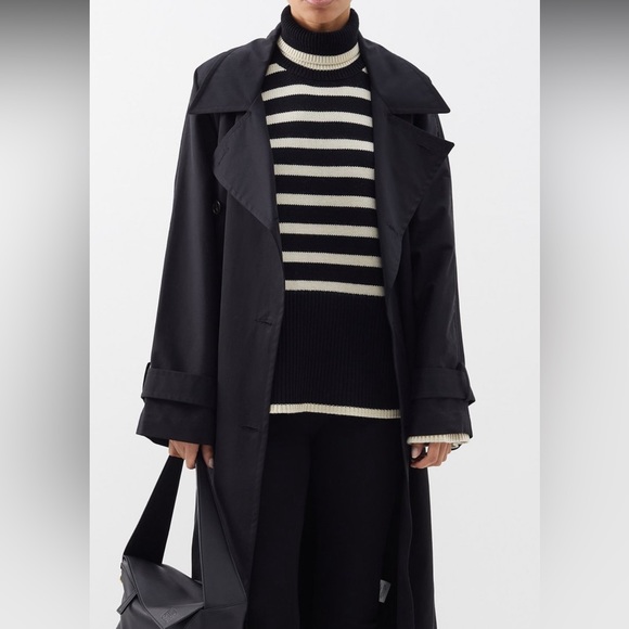 NEW - Toteme striped wool-blend sweater/ Size-S/ 56% wool, 44% organic cotton. - Picture 4 of 4